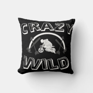 Crazy & Wild Arrow Hamer Motorfiets Biker Kussen