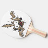 Crazy Wild Cat Tafeltennisbatje (Zijkant)
