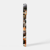 Crazy Wildlife Groep iPhone 15 Case (Rechterkant)