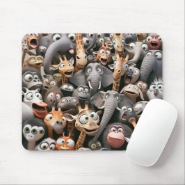 Crazy Wildlife Groep Muismat