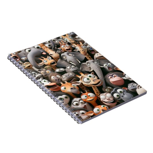 Crazy Wildlife Groep Notitieboek (Rechterzijde)