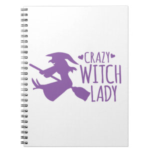 Crazy Witch Lady Notitieboek