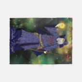 Crazy Wiz Biz, Space Wizard Art Fleece Deken (Voorkant (Horizontaal))