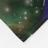 Crazy Wiz Biz, Space Wizard Art Fleece Deken (Hoek)
