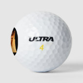 crazy woman golfballen (Logo)