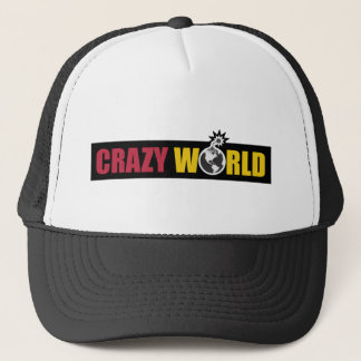 Crazy World Logo Trucker Hat Trucker Pet