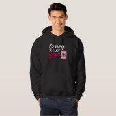 Crazy X Ray Lady Radiology X Rays Radiologist Rad Hoodie (Voorkant volledig)