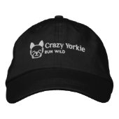 Crazy Yorkie Baseball Style Pet (Voorkant)