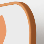 Crazy Yorkie Run Wild Aangepaste Pickleball Paddle (Links Detail)