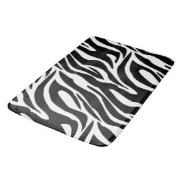 Crazy Zebra Stripes Badmat
