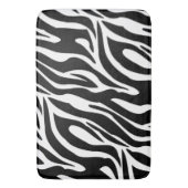 Crazy Zebra Stripes Badmat (Voorkant Verticaal)