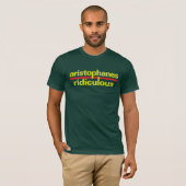CRAZYFISH-aristophanen belachelijk T-shirt (Voorkant volledig)