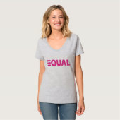 CRAZYFISH gelijk roze T-shirt (Voorkant volledig)