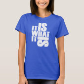 CRAZYFISH is wat het is T-shirt (Voorkant)