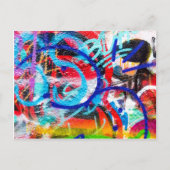 crazygraffiti2 briefkaart (Voorkant)