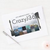 CrazyJ36 Sticker (Envelop)