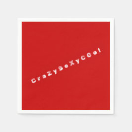CrazySexyCool Papieren Servetten