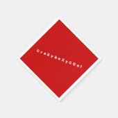 CrazySexyCool Papieren Servetten (Hoek)