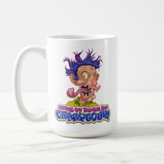 Crazytown 15oz. Mok (Links)