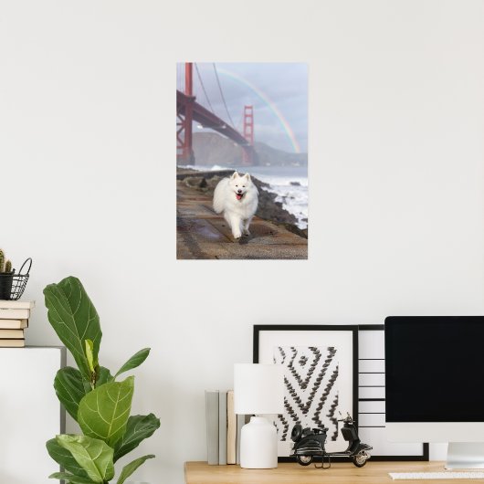 CRB Rainbow Bridge Poster (Thuiskantoor)