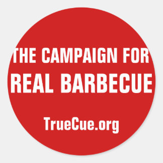 CRBBQ-stickers Ronde Sticker