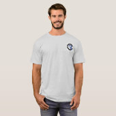 CRC Mannen Blue Dry Fit Nike T-shirt (Voorkant volledig)