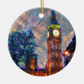 Crcle Ornament-Big Ben Keramisch Ornament (Voorkant)