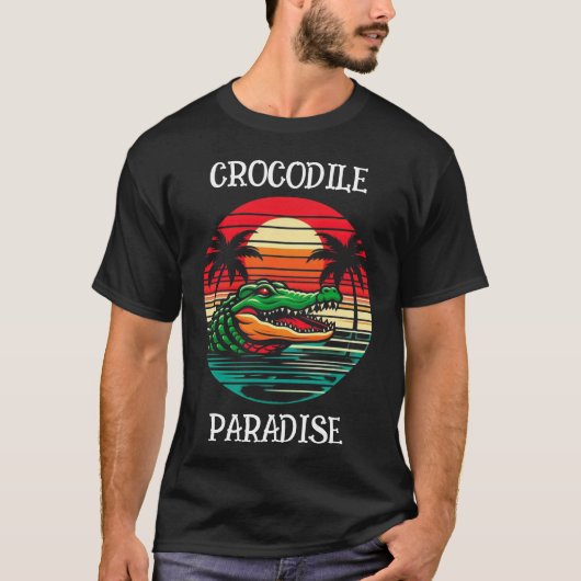 CRCODILE PARADISE T-SHIRT (Voorkant)