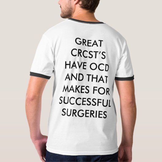 CRCST TEE SHIRS T-SHIRT (Achterkant volledig)