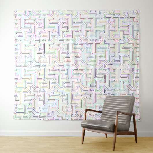 Crcuits Tapijt Wandkleed (In Situ (horizontaal))