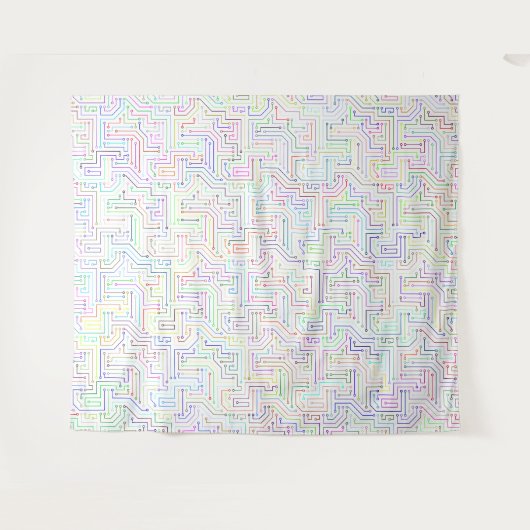 Crcuits Tapijt Wandkleed (Voorkant (horizontaal))