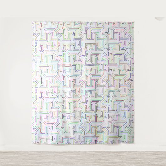 Crcuits Tapijt Wandkleed (Voorkant)