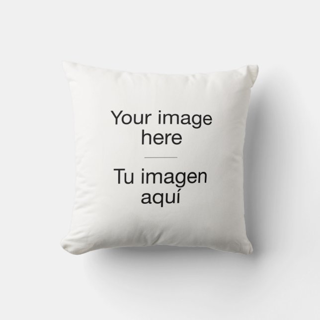 Crea diseño propio personalizado, personaliza kussen (Voorkant)