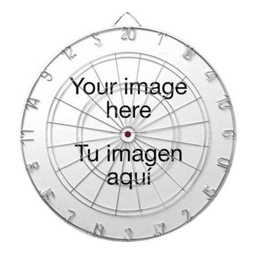 Crea diseño único y personalizado con foto dartbord (Voorkant)