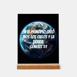 Creación Divina Acryl Bord