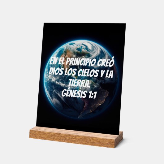 Creación Divina Acryl Bord (Hoek)