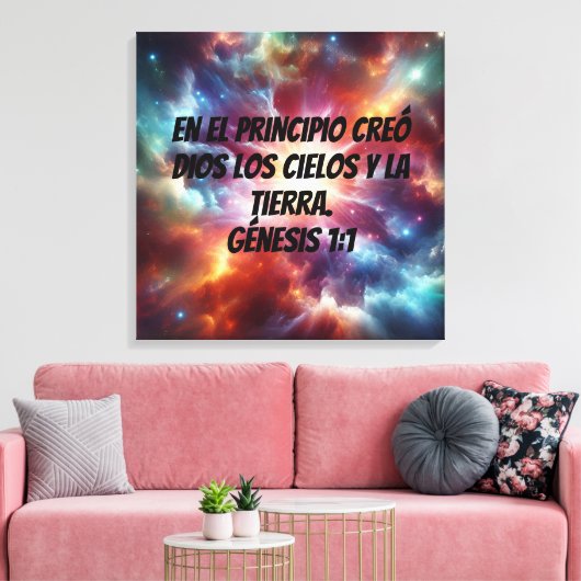 Creación Divina Canvas Afdruk (Insitu (Woonkamer))