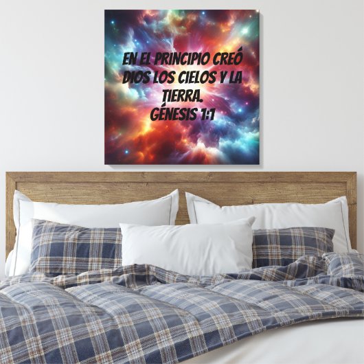 Creación Divina Canvas Afdruk (Insitu (Slaapkamer))