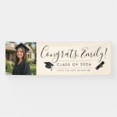 CREAM 2026 | Diploma-banner met foto Spandoek (Horizontaal)