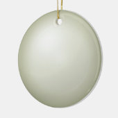 Cream 3d Sphere Effect Ornament (Links)