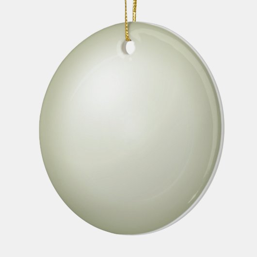Cream 3d Sphere Effect Ornament (Links)