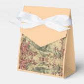 Cream Asian Floral International Blossom Bedankdoosjes (Voorkant Zijde)