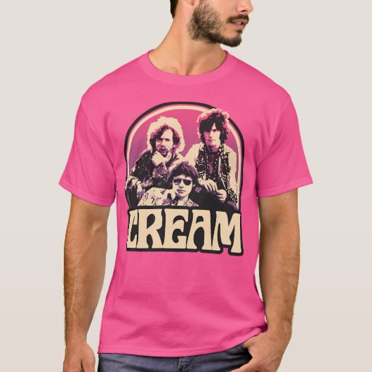 Cream Band T-shirt (Voorkant)