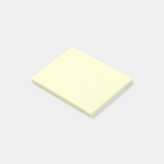 Cream Basic Color Complementation Post-it® Notes (Schuin)