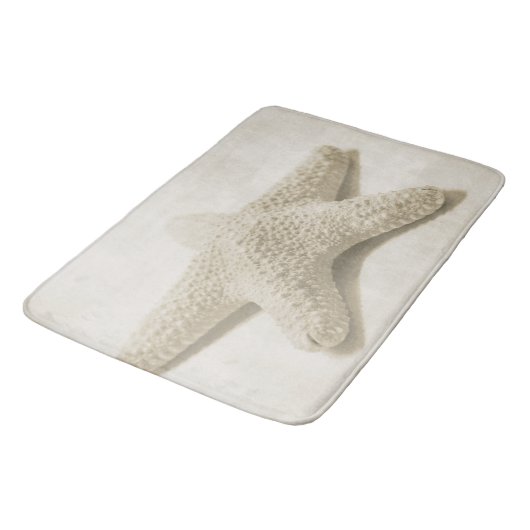 Cream Beach Starfish Badmat (Gekanteld)