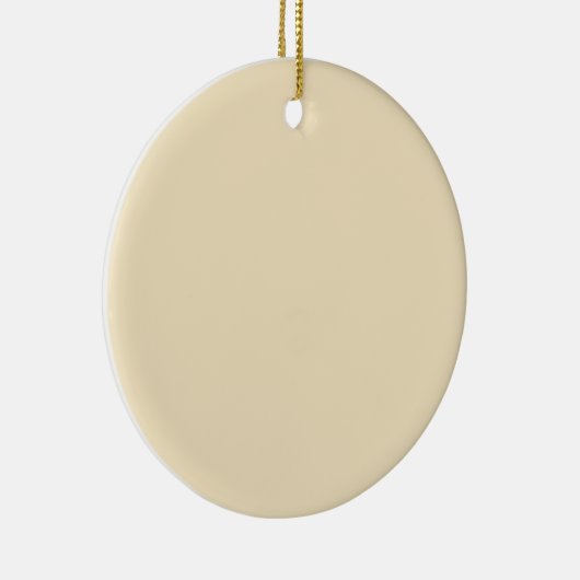 Cream Beige Achtergrond op een Ornament (Rechts)