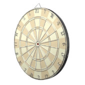 Cream Beige Dartbord (Voorkant Rechts)