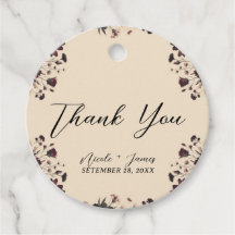 Cream Beige  Shabby Chic Moody Floral