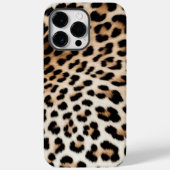 Cream Black Leopard-afdrukken Case-Mate iPhone Case (Achterkant)