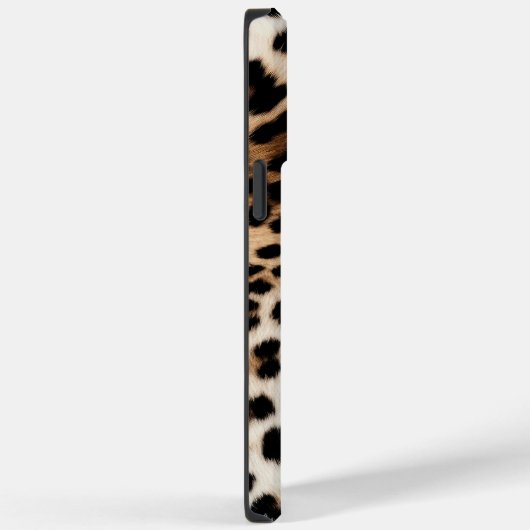 Cream Black Leopard-afdrukken Case-Mate iPhone Case (Achterkant / Rechts)